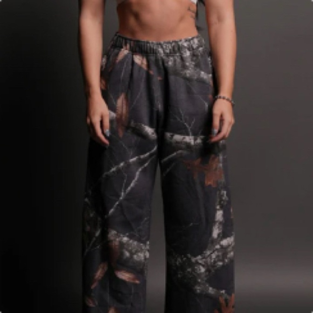 Darc Sport Black and Brown Camouflage Pants
